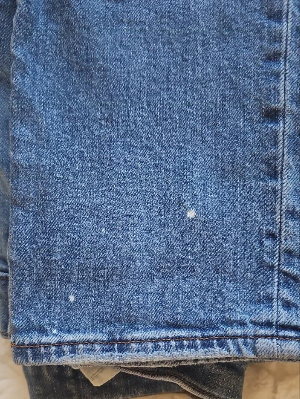 J. Crew Men's Straight-Leg Blue Denim Jeans